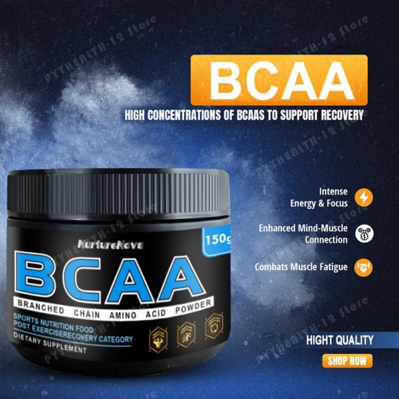Collagen Peptide Powder - BCAA Poeder 150g Gevorkte Ketting Aminozuren