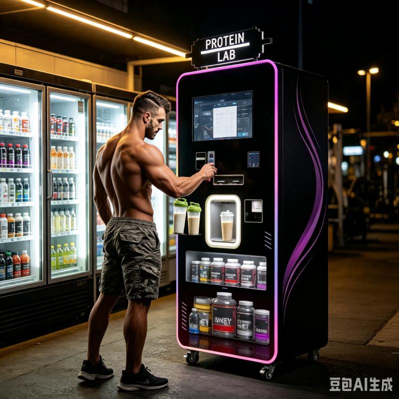 Nutrition Fitness Gym - Proteïne Shake Automaat, Aangepaste Slimme Voedingsdrank