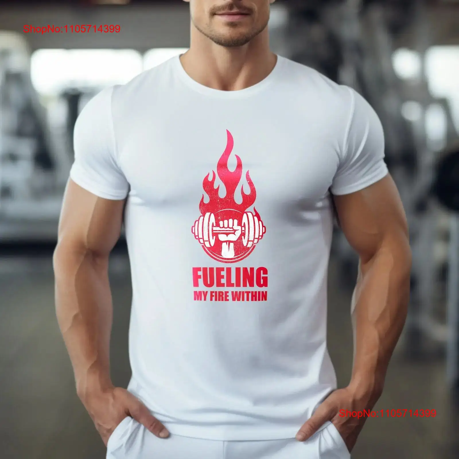 Fuel Fitness & Nutrition Oakbank Photos - Gymmotivatie T-shirt dat mijn innerlijke vuur