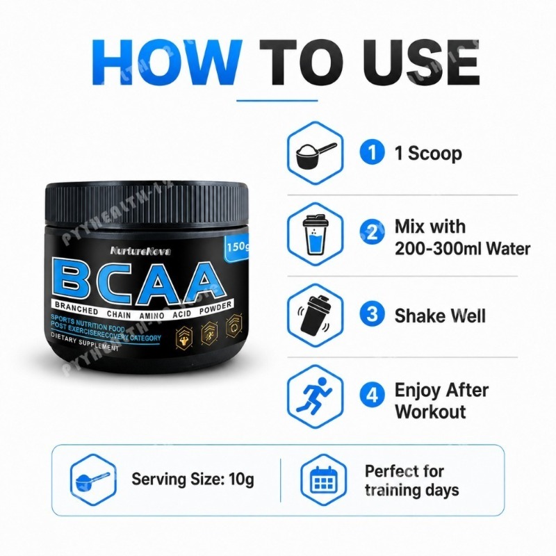 BCAA Poeder 150g Gevorkte Kett - Collagen Peptide Powder recensie en prijs