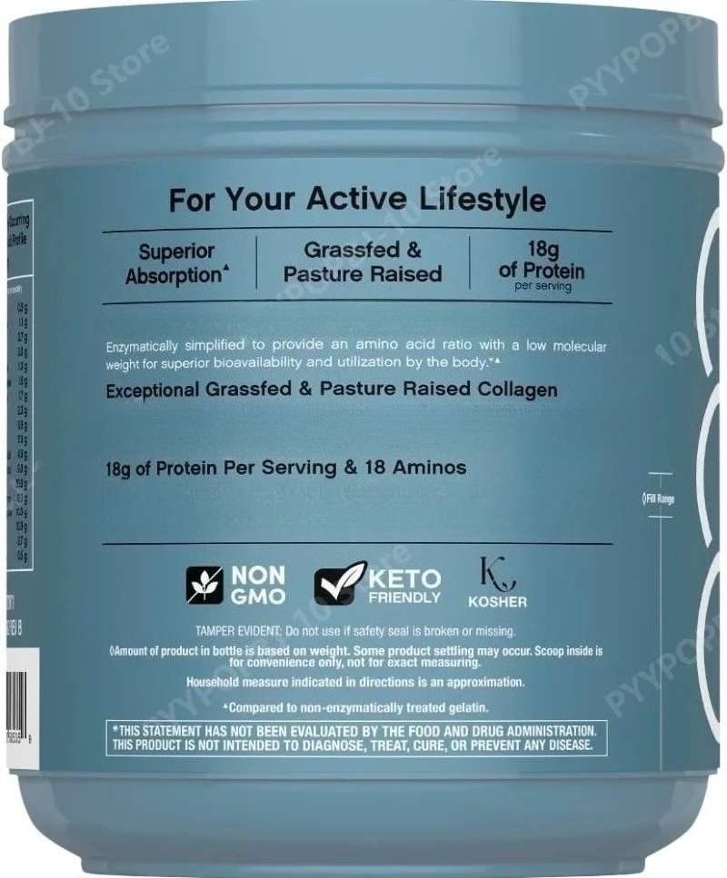 Collageenpoeder 22oz Haar Huid - Collagen Peptide Powder recensie en prijs
