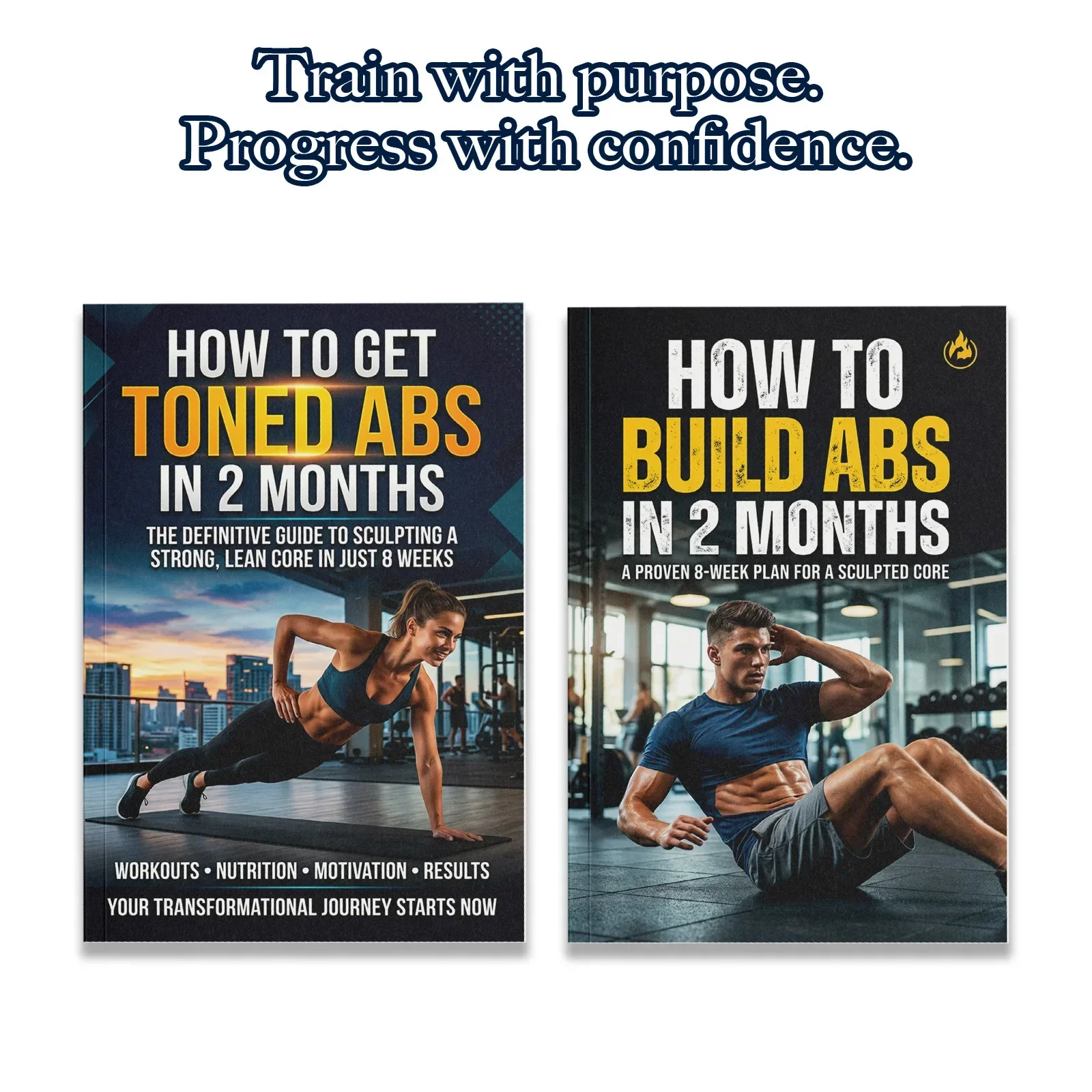 2-boek buikspiertraininghandle - Fitness Nutrition Guide Book recensie en prijs